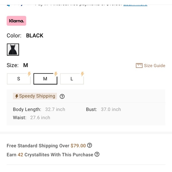 Micas Elegant Black Dress with Pearl Detailing M ma4-58 - Picture 5 of 7